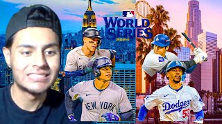 AARON JUDGE VS SHOHEI OHTANI WORLD SERIES REACTION PREVIEW [upl. by Desberg688]