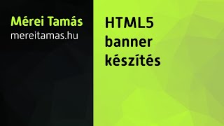 HTML5 banner készítés [upl. by Jamila]