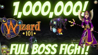 1000000 Damage Malus Hit Full Fight Wizard101 Storm amp Life Duo [upl. by Earased]