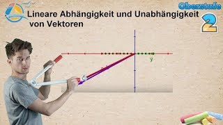 Lineare Abhängigkeit und Unabhängigkeit von Vektoren  Gymnasium StrandMathe  Übung 2 [upl. by Ahern]