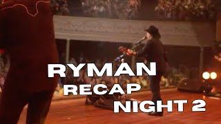 Clint Black  Recap from The Ryman Night 2 [upl. by Lebatsirhc]