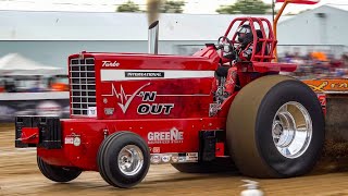 Tractor Pulling 2024 Super Farm Tractors The Pullers Championship 2024 friday [upl. by Akinit]