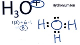 A stepbystep explanation of how to draw the H3O Lewis Structure [upl. by Helprin]