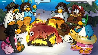 CHURRASQUINHO DOS TIMESATIVIDADESSELOS  CARAVANAS DE IGLUS  CLUB PENGUIN AVALANCHE [upl. by Turro369]