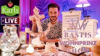 ⚓️ Maritime DekoTrends 2021 mit Basti in der WohnprinzLiveShow  Karls ErlebnisDorf 🏘️ [upl. by Alper]