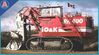 OampK Terex RH400  The Largest Hydraulic Excavator ever created by man  AnDaHydraulic [upl. by Carling]