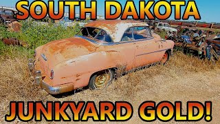 South Dakota Junkyard GOLD Vintage Junkyard Full of Old Rusted Cars amp Trucks TOUR Junkyard Tour [upl. by Demetria]