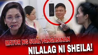 TUMULONG KAY ALICE GUO NILAGLAG NA NI SHEILA MAYOR NG SUAL PANGASINAN NABANGGIT SA HEARING [upl. by Ahsiekin]