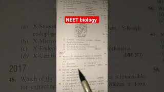 Neet 2024 biology practice shorts neetshorts medical biology mbbs youtubeshorts 2024 neetbio [upl. by Bickart820]