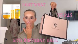 16TH BIRTHDAY HAUL I GOT WHAT… [upl. by Dressler]