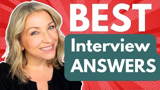 Top 10 Most Common Job Interview Questions ANSWERED [upl. by Yamauchi]