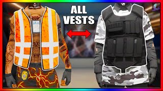 NEW How To Get ALL Vests On ANY Outfit In GTA 5 Online All Vests Glitches [upl. by Marya545]