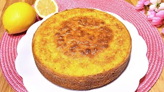 GÂTEAU AU CITRON TRÈS FACILE Vous ferez ce gâteau délicieux et moelleux tous les jours [upl. by Tlok]