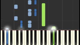 Piano Tutorial Mesita  Somewhere else Synthesia [upl. by Yecaj]