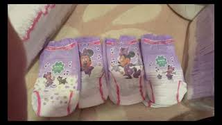 Pull Ups Girls Potty Training Pants Training Underwear Minnie [upl. by Guillema]