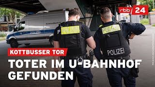 Leiche im UBahnhof Kottbusser Tor entdeckt [upl. by Elbertina682]