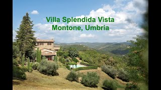 Villa Splendida Vista Mentone Umbria Italy Italian music [upl. by Cesar]