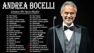 Andrea Bocelli Greatest Hits 💥 The Best Of Andrea Bocelli 2024 💥 [upl. by Aihseit299]