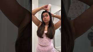 PRE WASH hair routine 🎀haircare haircareroutine haircareproducts hairtutorial hairoil [upl. by Avruch]