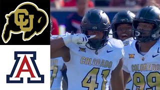 Colorado Buffaloes vs Arizona Wildcats Highlights Today  2024 Football College  Oct 19 2024 [upl. by Benjy]