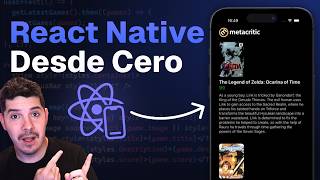 Curso REACT NATIVE para Principiantes  Aplicación DESDE CERO con Expo [upl. by Nitsirc]