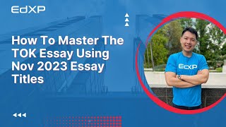 How to write and ace your IBDP TOK Essay [upl. by Irneh]