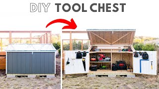 Storage  Outdoor Workshop In One  Makes A Great Potting Shed Too [upl. by Hun]