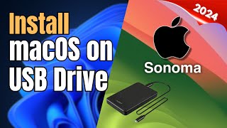 How to Install macOS on External Drive or USB  Laptop amp PC [upl. by Norita]