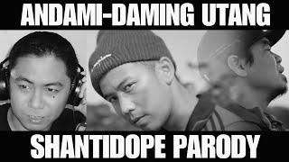 Shantidope Parody  ANDAMIDAMING UTANG quotUTANG PART 3quot Shanti Dope feat Gloc 9 [upl. by Anelam891]