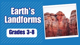 Earths Land Formations  A Geologic Journey for Kids [upl. by Scherle520]