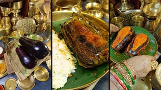 Masala layer Brinjal Fry in banana Leaf shorts makeeathealthy [upl. by Yer]