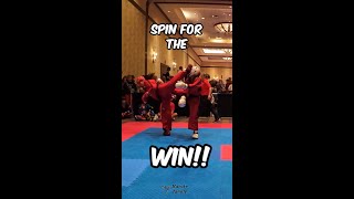 Spin for the Win shorts Karate [upl. by Marucci]