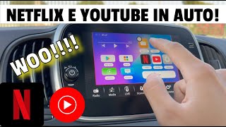 ATTIVAZIONE APPLE CAR PLAYANDROID AUTO ABARTH 595 COMPETIZIONE  YOUTUBE NETFLIX SU UCONNECT 7quot [upl. by Alda]