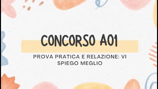 NON HAI CAPITO IN COSA CONSISTE LA RELAZIONE provo a spiegarti meglio insegnante scuola concorso [upl. by Hallette]