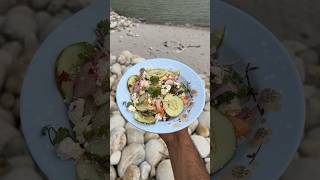 Epic Bhutanese cheese cucumber salad recipe Scenic cooking with Parth shorts [upl. by Idelle]