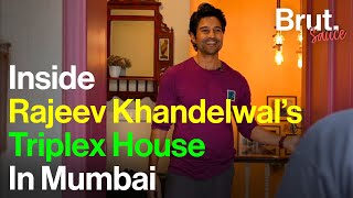 Inside Rajeev Khandelwal’s Triplex House In Mumbai  Brut Sauce [upl. by May]