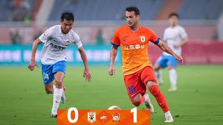 【比赛集锦】2024中超第25轮 山东泰山01青岛西海岸 Highlights  Shandong Taishan 01 Qingdao West Coast  CSL [upl. by Hajed]