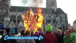 carnaval auxonne 2013 feu de fin [upl. by Debee]