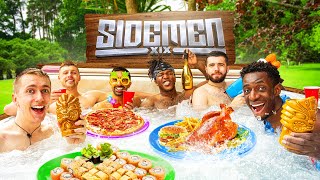 SIDEMEN HOT TUB MUKBANG [upl. by Buschi]