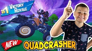 FORTNITE QUADCRASHER VICTORY ROYALE WITH MY BRO SIMASGAMER [upl. by Yelahc]