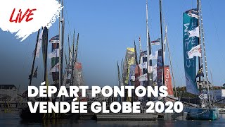 FR Départ Pontons  Vendée Globe 2020 [upl. by Filide125]