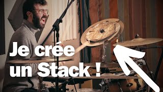 Je crée un StackClap avec des cymbales pétées et cest cooool [upl. by Rainwater819]