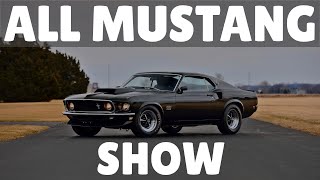 All Ford Mustang Show  Mustangs Only  Auto MotorPlex  Medina MN  August 2020 [upl. by Harlow]