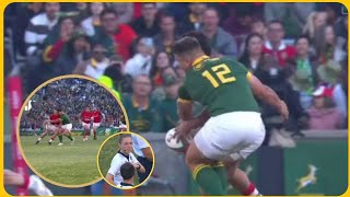 ‘Ridiculous’ – Springboks fans fume after Andre Esterhuizen sees red for ‘completely legal’ tackle [upl. by Ttergram]