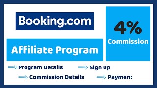 Bookingcom Affiliate Program 2024  Earn Money from Bookingcom [upl. by Leidba]