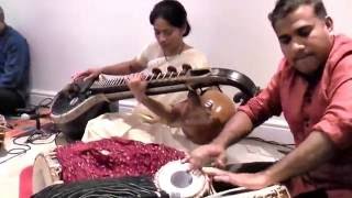 SINDHU NADHIYIN MISAI  Bharathiyar Song  Veena by Meera Sharma [upl. by Sarita431]