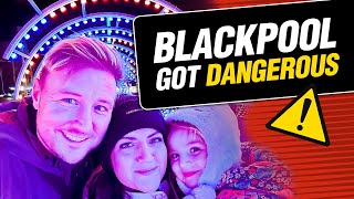 Is BLACKPOOL safe for families Illuminations tram tour [upl. by Draw884]