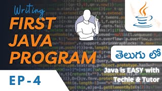 Write the first Program in JAVA using Eclipse and Notepad  Beginner Level  LEC4 [upl. by Losse]