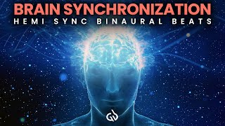 Brain Synchronization Frequency Binaural Beats for Brain Hemisphere Synchronization [upl. by Tisdale519]