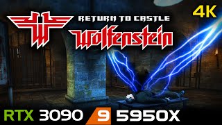 Return to Castle Wolfenstein 2001  iortcw  4K  RTX 3090  5950X  Unlocked FPS [upl. by Nancee]